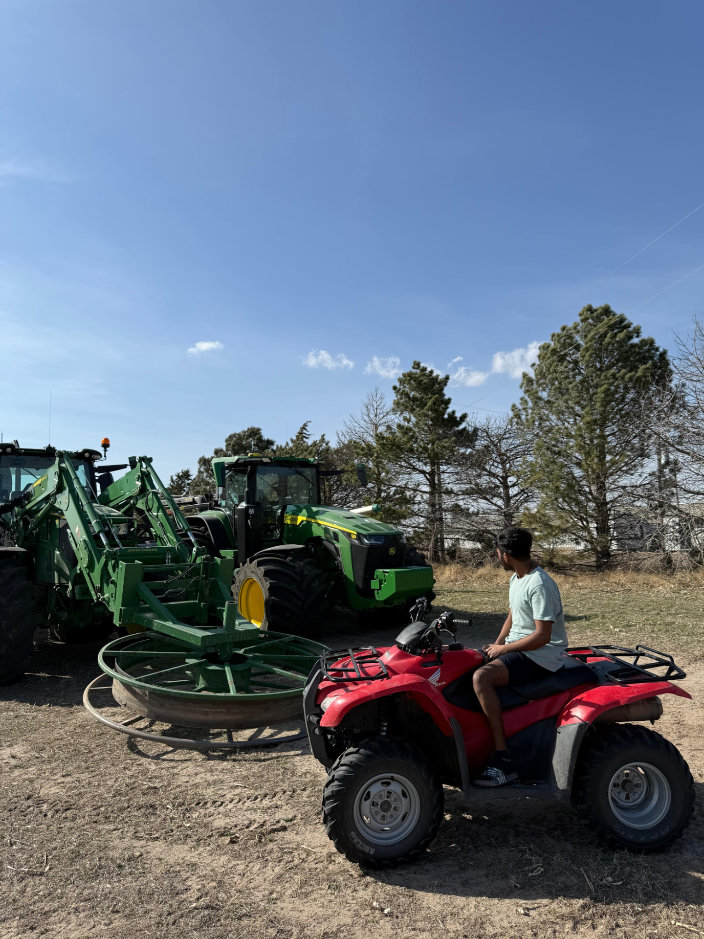 Agrilivex Global student on an overseas farm placement