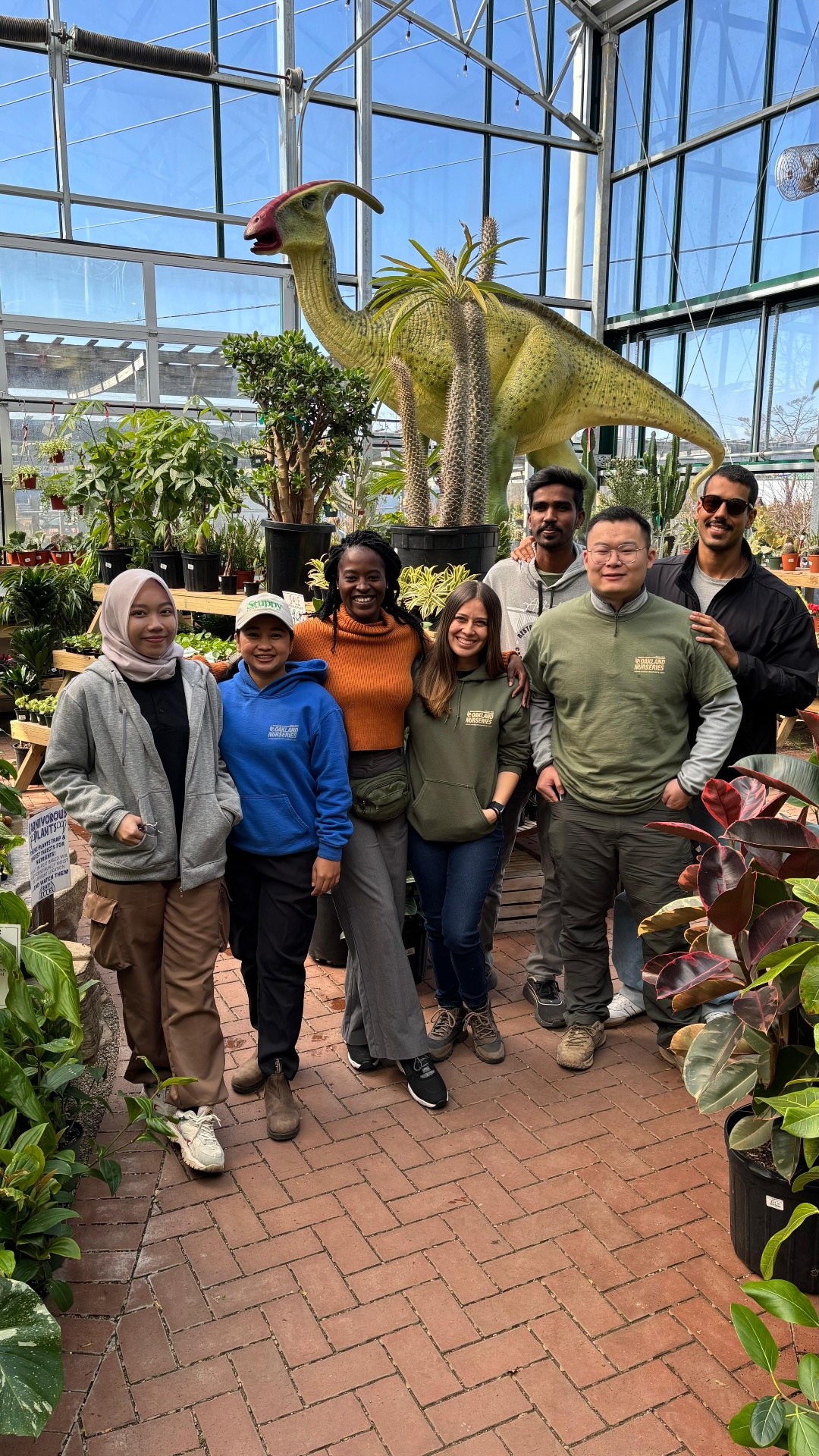 Greenhouse training, Oakland Nurseries